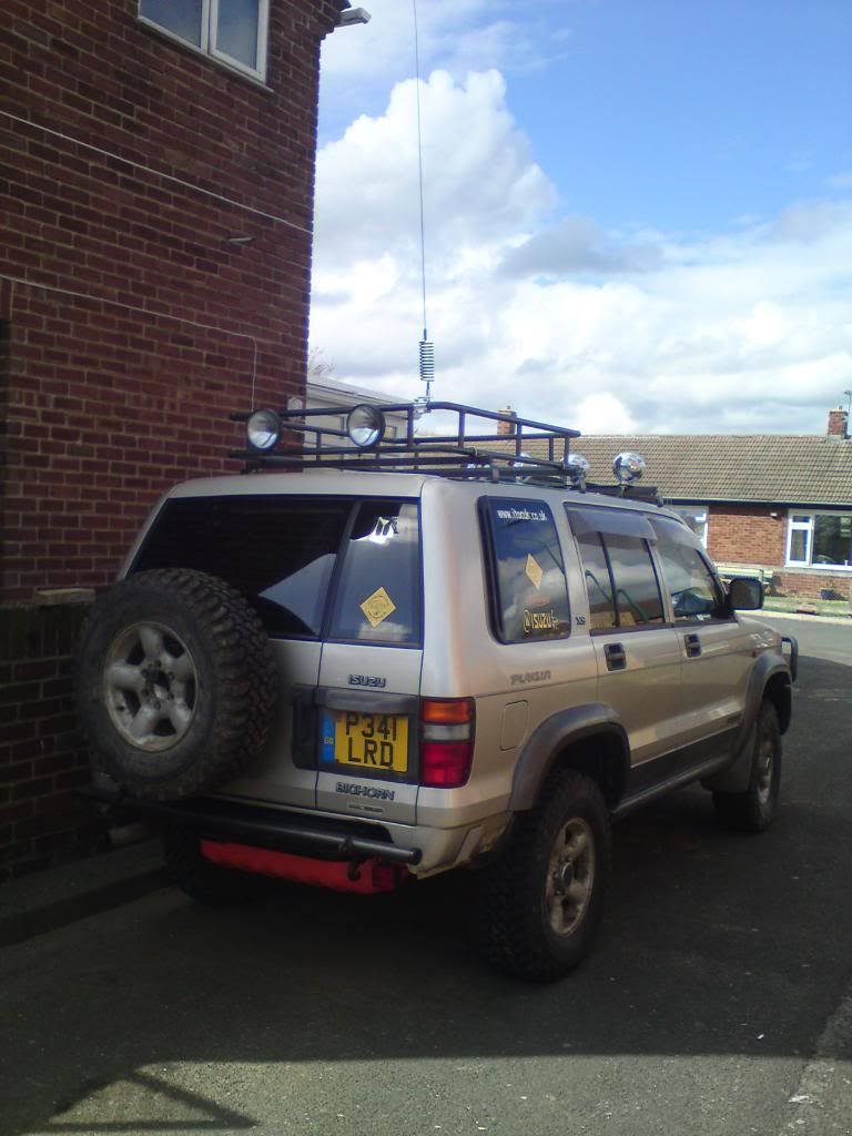 Isuzu Trooper Owners Club UK™ View topic DIY Roof Rack